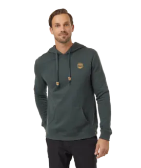 Ten Tree Mens Urban Green/Meteorite Black Path Less Travelled Hoodie