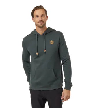 Ten Tree Mens Urban Green/Meteorite Black Path Less Travelled Hoodie