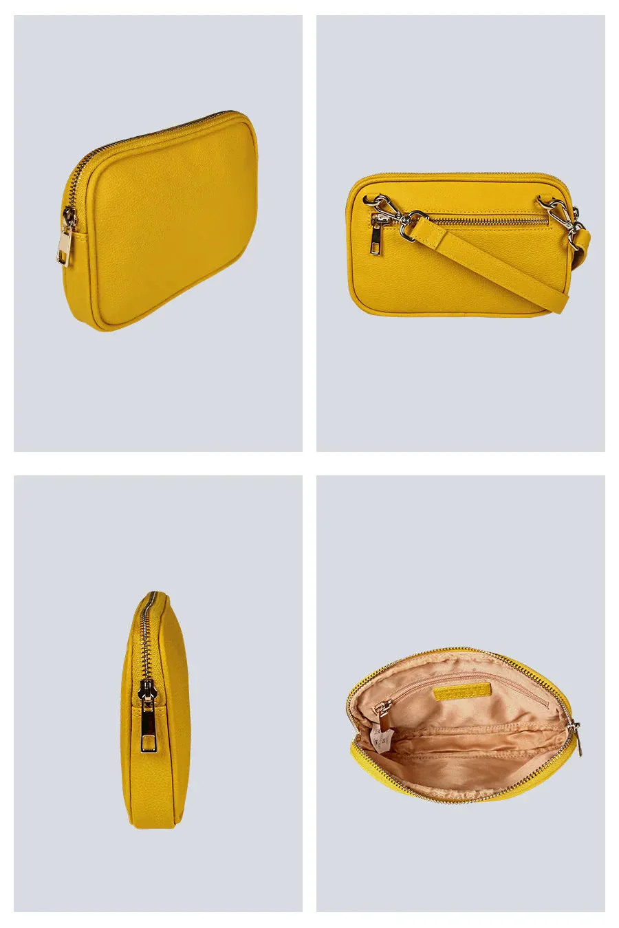 The House of Ganges - Classic Crossbody Vegan Leather