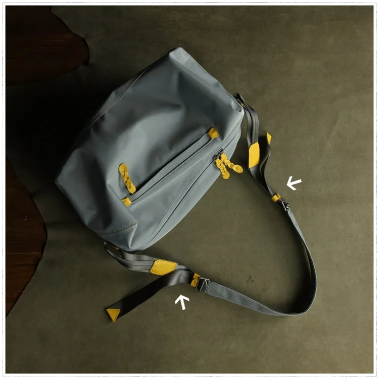 Womens Gym Duffel Bag Gym Duffle Bag Nylon Sling Bag Large Crossbody Nylon Bag