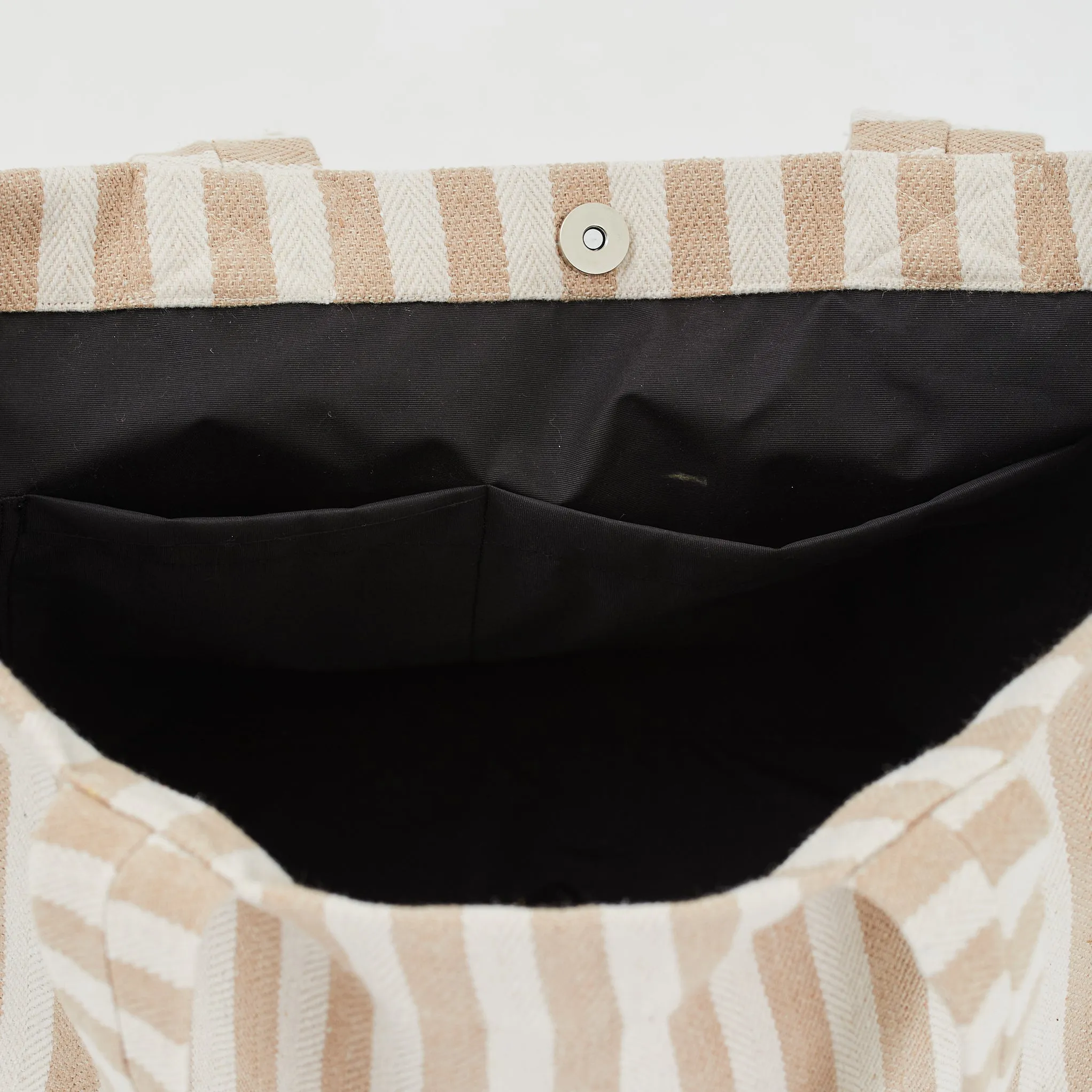 Woven Linen Tote