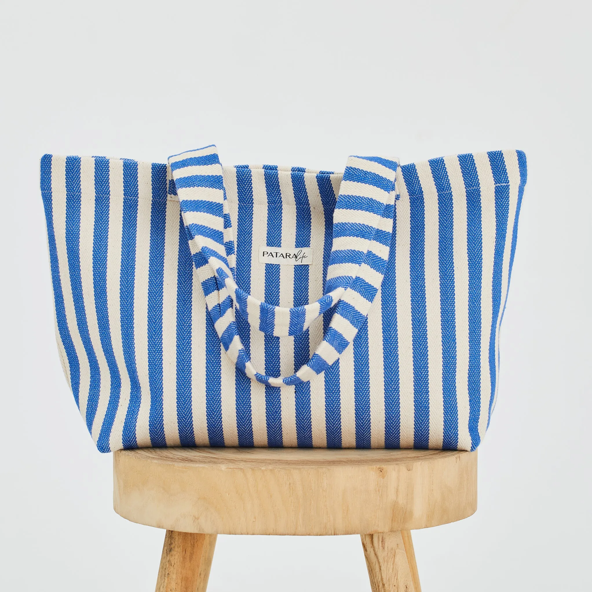Woven Linen Tote